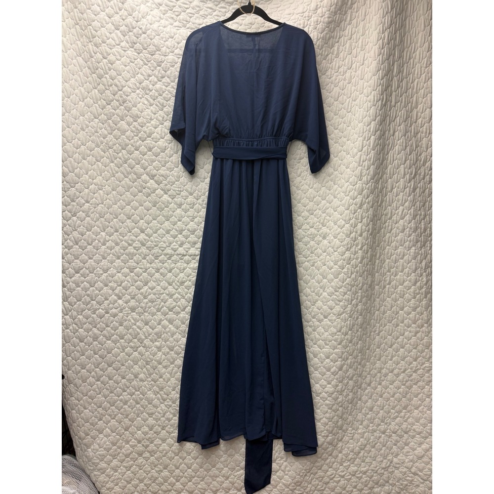 Baltic Born Flutter Sleeve Navy Maxi Dress Size Small - Bump Friendly‎ - Picture 9 of 13